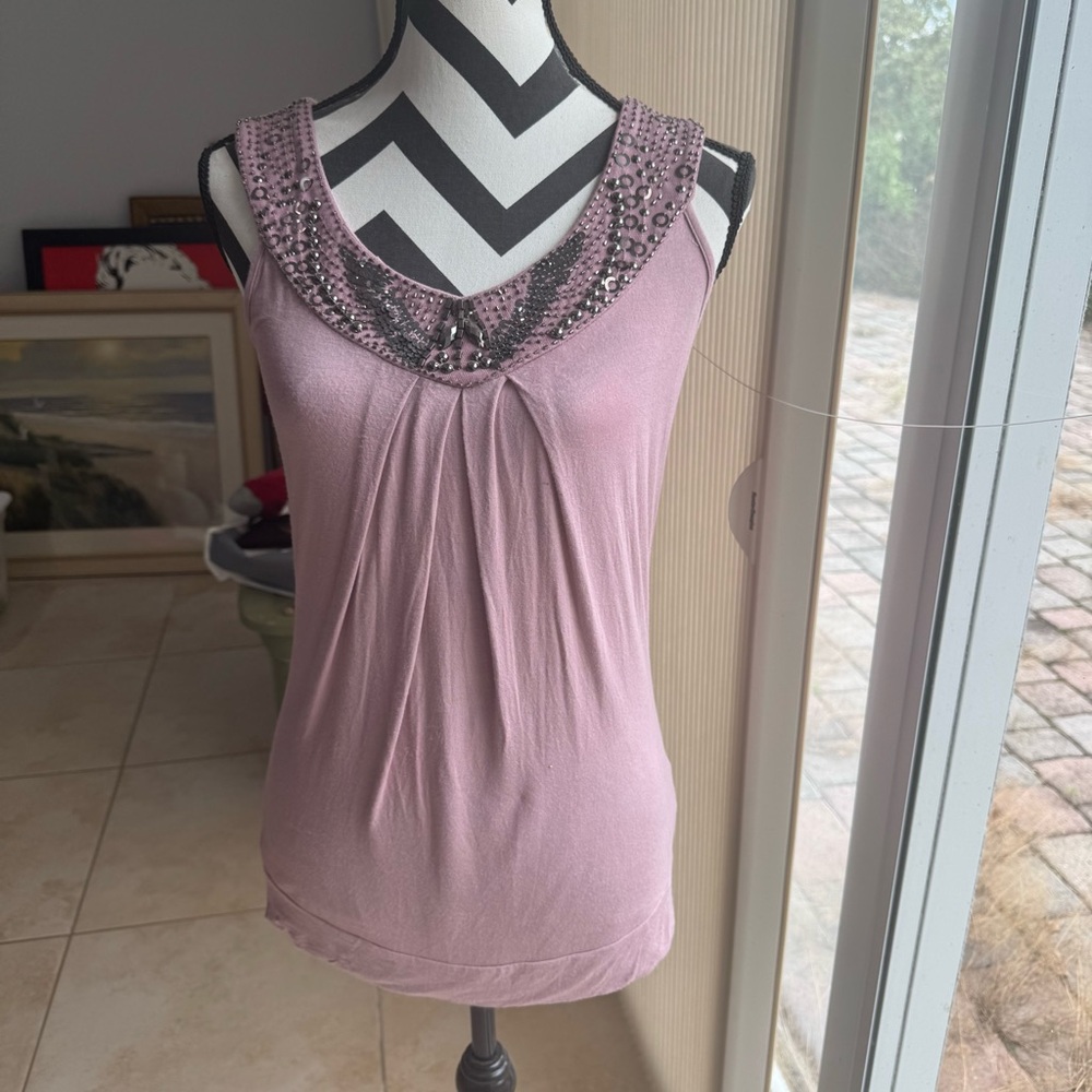 Cynthia Rowley Embellished Blouse